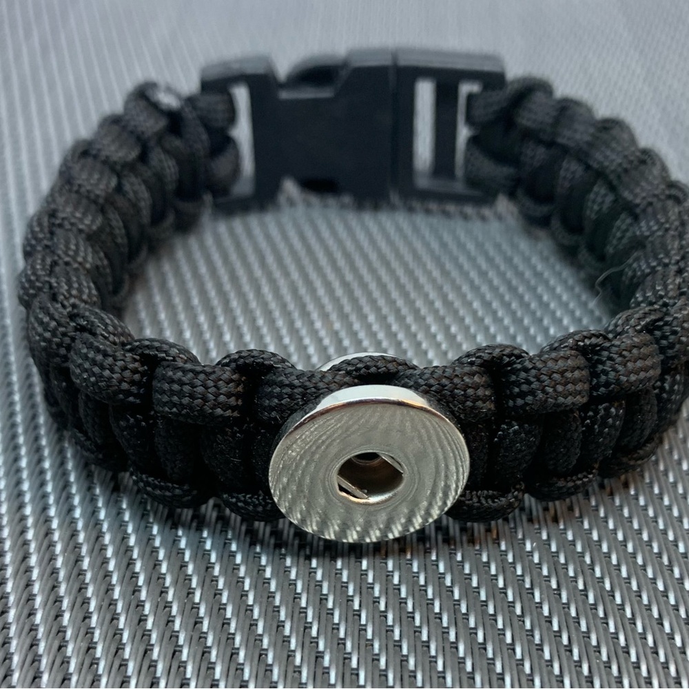 9 inch Paracord Band - Black